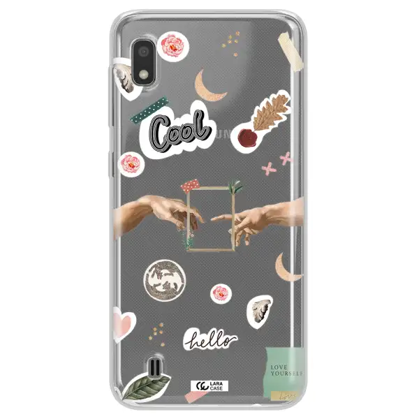 Creation Of Adam Samsung A10 Clear TPU Case