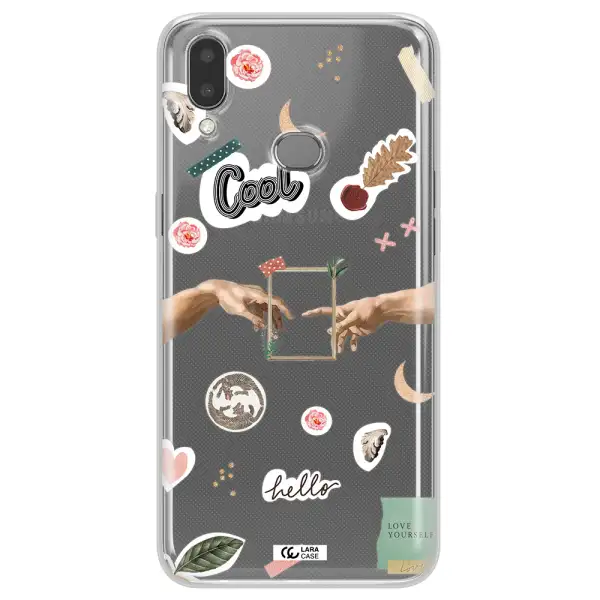 Creation Of Adam Samsung A10S Clear TPU Case