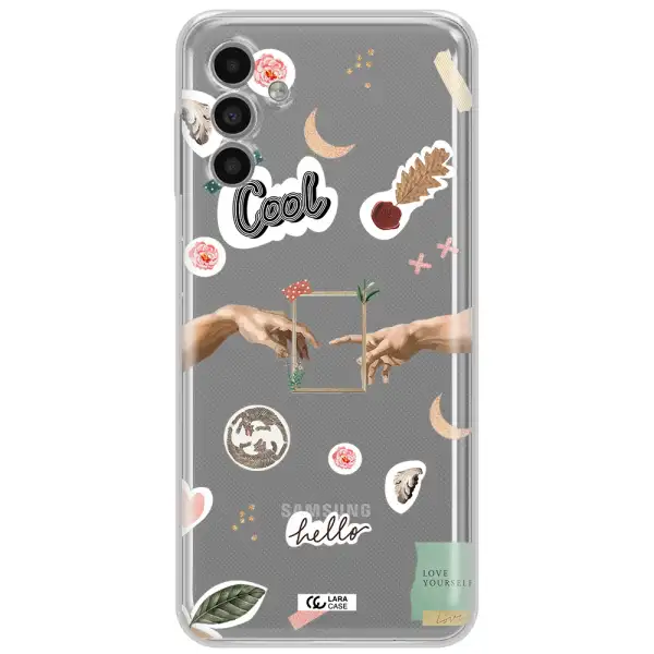 Creation Of Adam Samsung A13 5G Clear Tpu Case