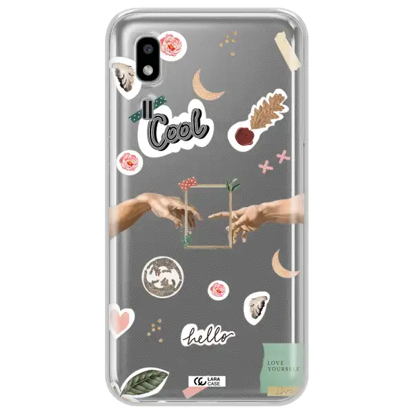 Creation Of Adam Samsung A2 Core Clear TPU Case