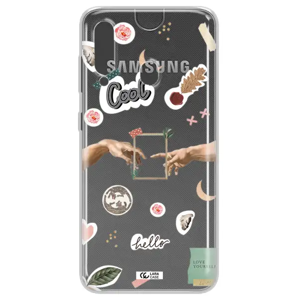 Creation Of Adam Samsung A60 Clear TPU Case