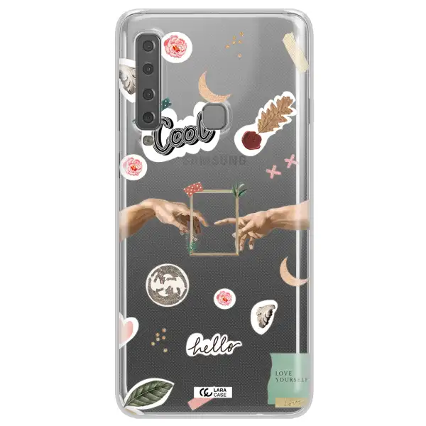 Creation Of Adam Samsung A9 2018 Clear TPU Case