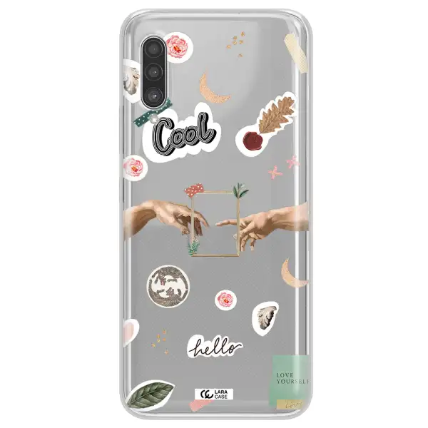 Creation Of Adam Samsung A90 Clear TPU Case