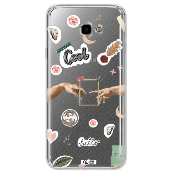 Creation Of Adam Samsung J4 Plus Clear TPU Case