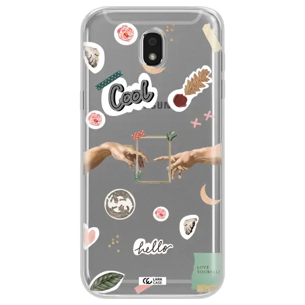 Creation Of Adam Samsung J5 2017 Clear TPU Case