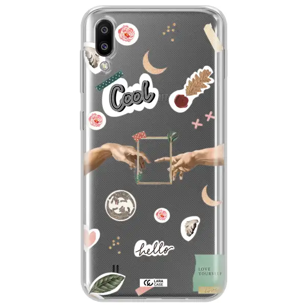 Creation Of Adam Samsung M10 Clear TPU Case