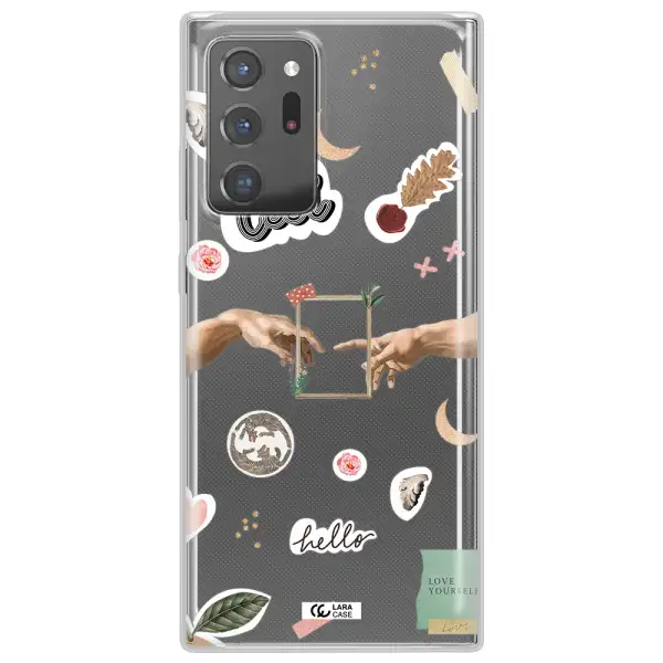 Creation Of Adam Samsung Note 20 Ultra Clear TPU Case