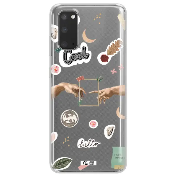 Creation Of Adam Samsung S20 Clear TPU Case