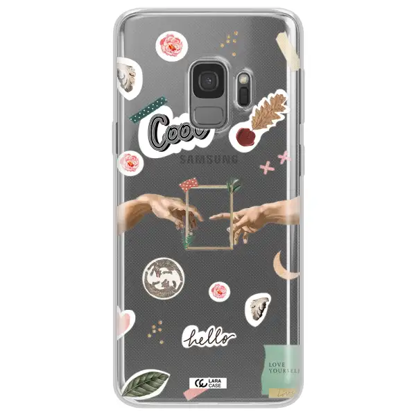 Creation Of Adam Samsung S9 Clear TPU Case