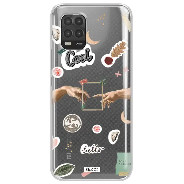 Creation Of Adam Xiaomi Mi 10 Lite Clear TPU Case