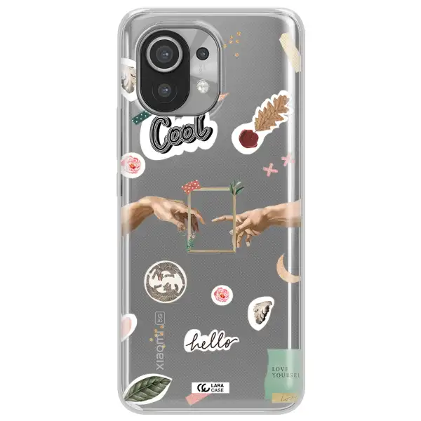 Creation Of Adam Xiaomi Mi 11 Clear TPU Case