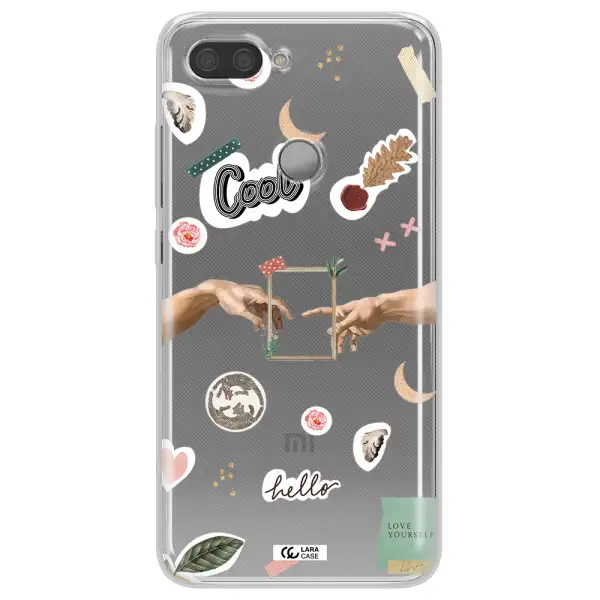 Creation Of Adam Xiaomi Mi 8 Lite Clear TPU Case