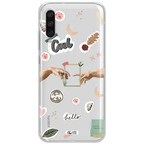 Creation Of Adam Xiaomi Mi A3 Clear Tpu Case
