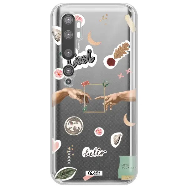 Creation Of Adam Xiaomi Mi Note 10 Clear TPU Case