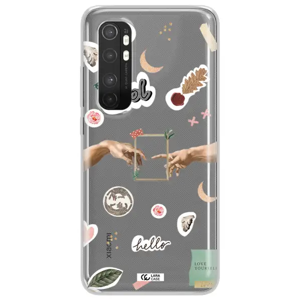 Creation Of Adam Xiaomi Mi Note 10 Lite Clear TPU Case