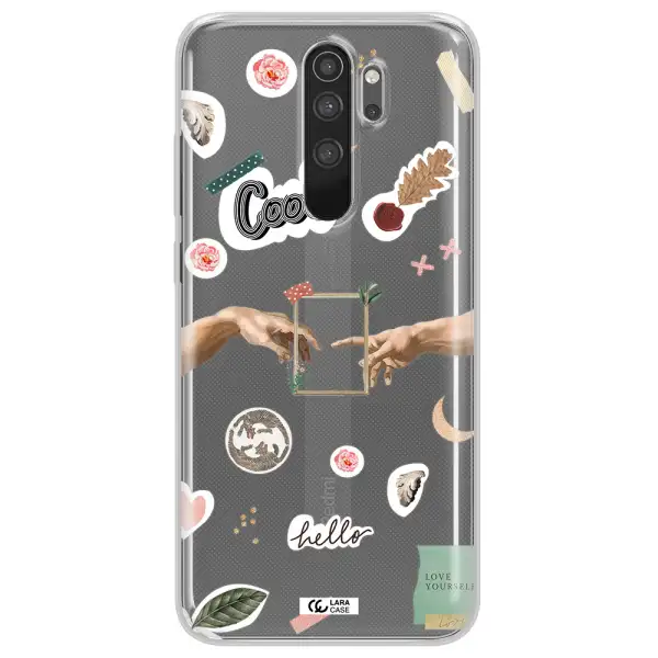 Creation Of Adam Xiaomi Note 8 Pro Clear TPU Case