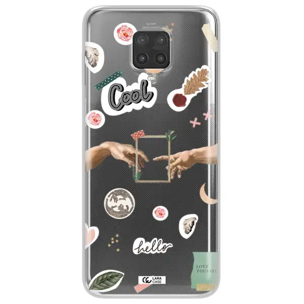 Creation Of Adam Xiaomi Note 9 Pro Clear TPU Case