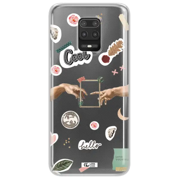 Creation Of Adam Xiaomi Note 9S Clear TPU Case