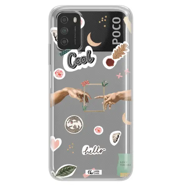 Creation Of Adam Xiaomi Poco M3 Clear TPU Case