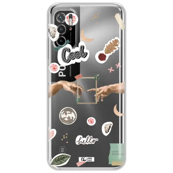 Creation Of Adam Xiaomi Poco M4 Pro 5G Clear Tpu Case