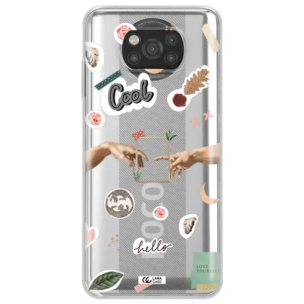 Creation Of Adam Xiaomi Poco X3 Clear TPU Case