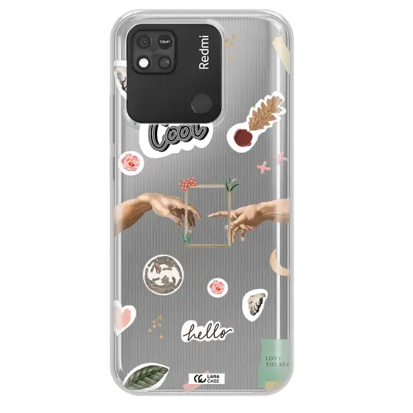 Creation Of Adam Xiaomi Redmi 10A Clear TPU Case