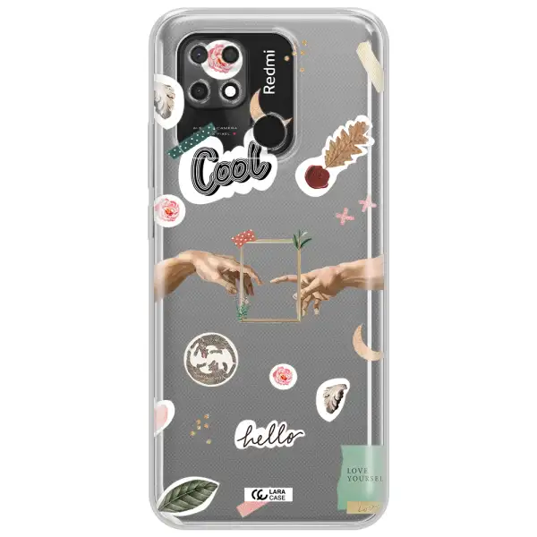 Creation Of Adam Xiaomi Redmi 10C Clear TPU Case