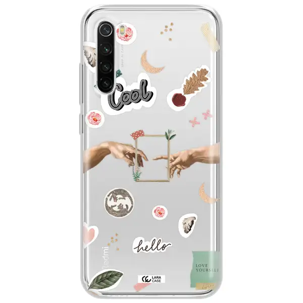 Creation Of Adam Xiaomi Redmi Note 8T Clear Tpu Case