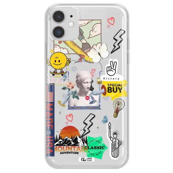 Usa Symbols Apple iPhone 11 Clear TPU Case