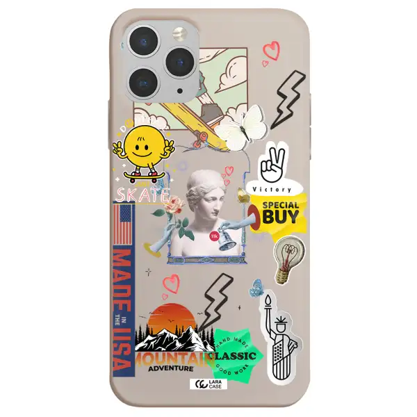Usa Symbols Apple iPhone 11 pro max Silicone Stone Case