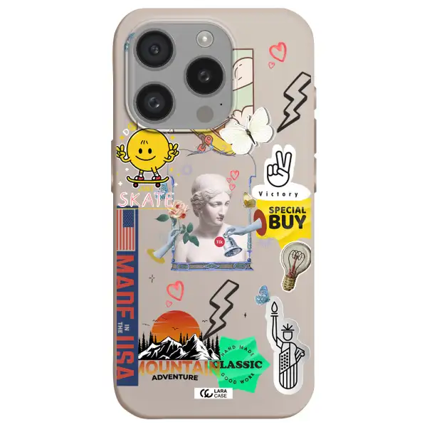 Usa Symbols Apple Iphone 15 Pro Silicone Stone Case