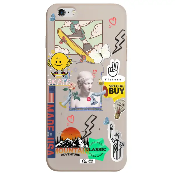 Usa Symbols Apple iPhone 6S Silicone Stone Case