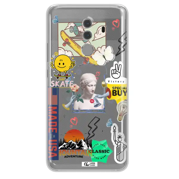 Usa Symbols Huawei Mate 10 Pro Clear TPU Case