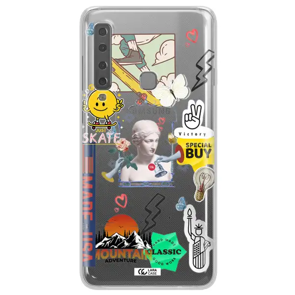 Usa Symbols Samsung A9 2018 Clear TPU Case