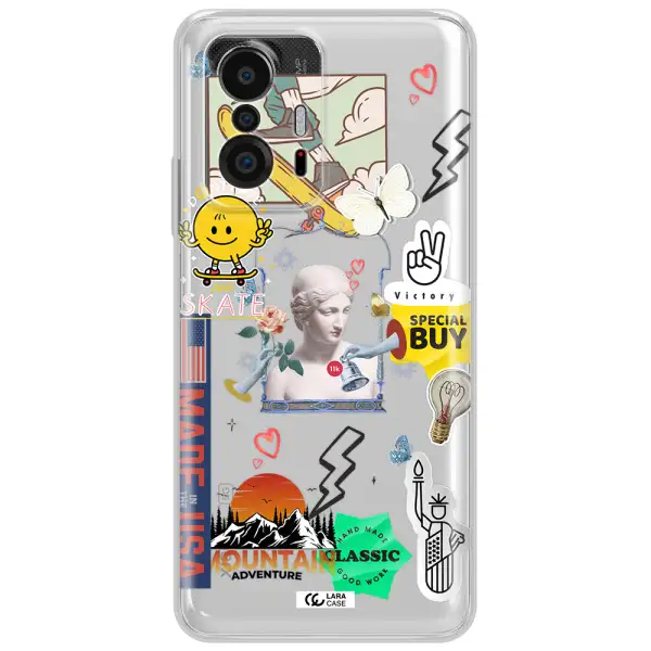 Usa Symbols Xiaomi 11T Clear Tpu Case