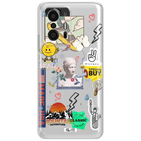 Usa Symbols Xiaomi 11T Pro Clear Tpu Case