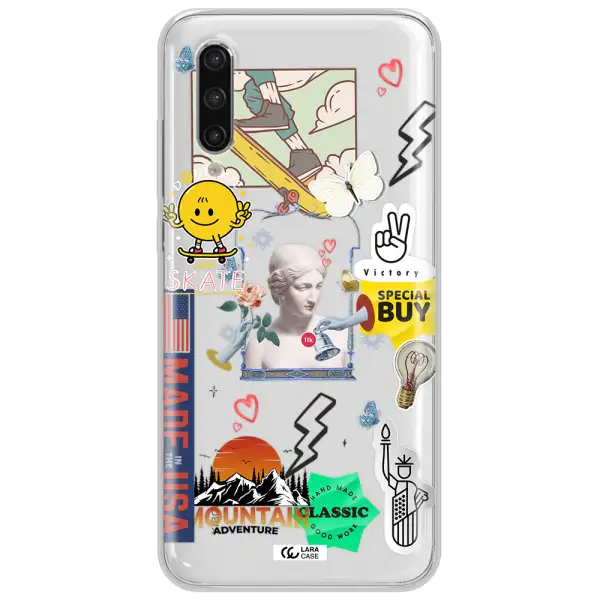 Usa Symbols Xiaomi Mi 9 Lite Clear Tpu Case