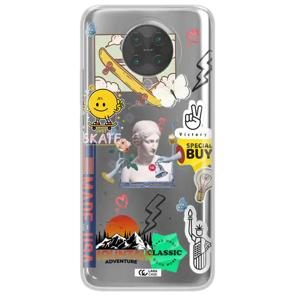 Usa Symbols Xiaomi Poco F2 Pro Clear TPU Case