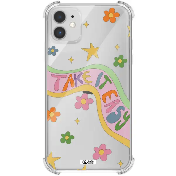 Take It Easy Apple iPhone 11 Clear PC Case