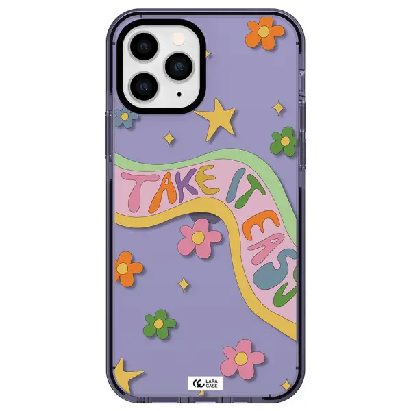 Take It Easy Apple iPhone 11 pro impact Lilac Case