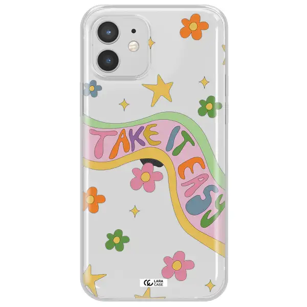 Take It Easy Apple iPhone 12 Clear TPU Case