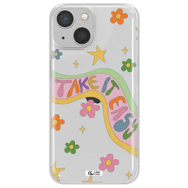 Take It Easy Apple iPhone 13 Clear TPU Case
