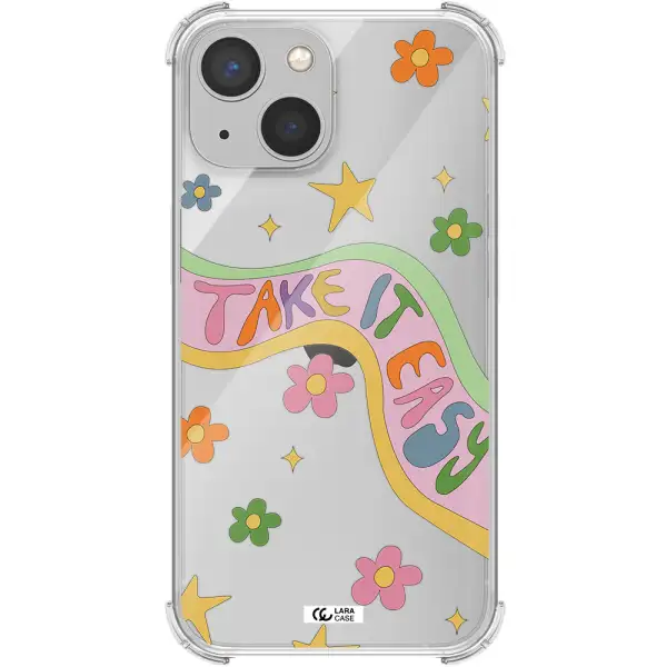 Take It Easy Apple iPhone 13 mini Clear PC Case