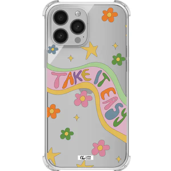 Take It Easy Apple iPhone 13 Pro Clear PC Case