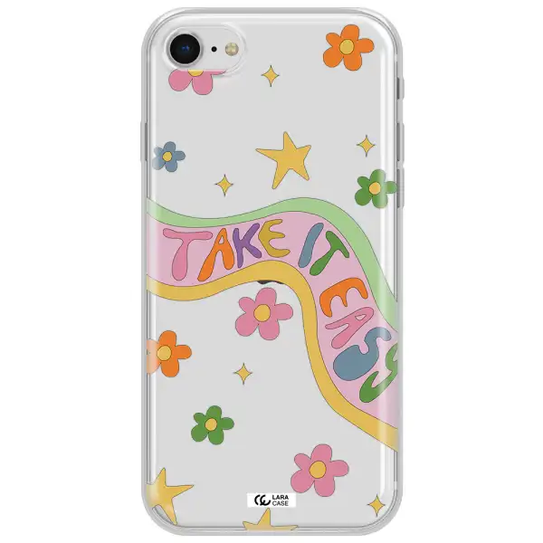 Take It Easy Apple Iphone Se 2020 Clear Tpu Case