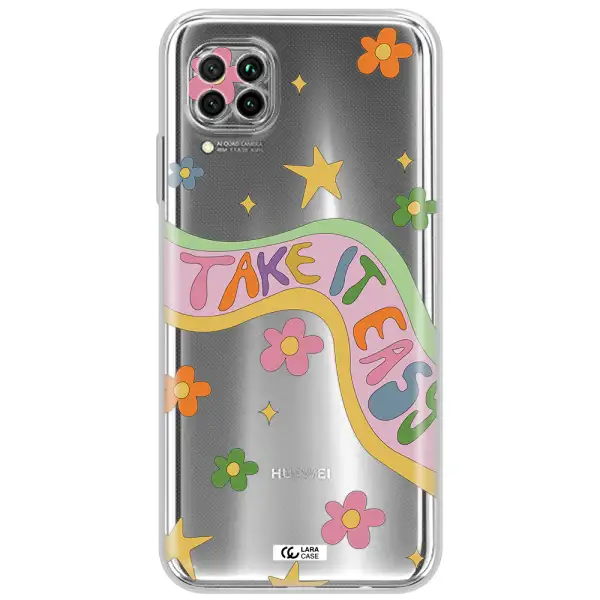 Take It Easy Huawei Nova 7I Clear Tpu Case