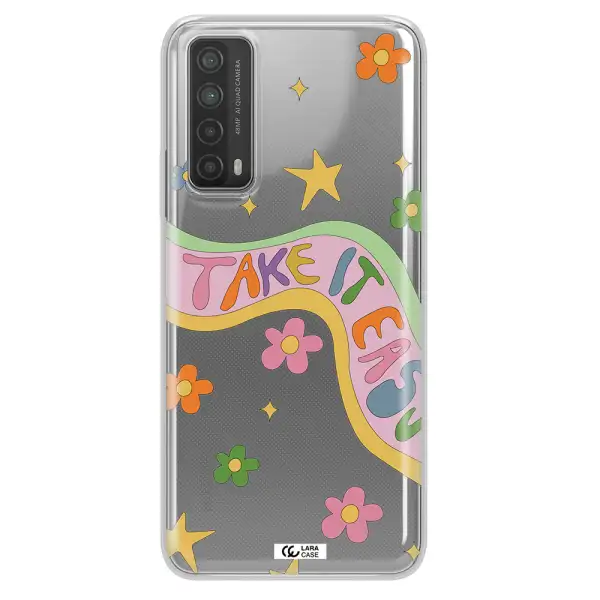 Take It Easy Huawei P Smart 2021 Clear TPU Case