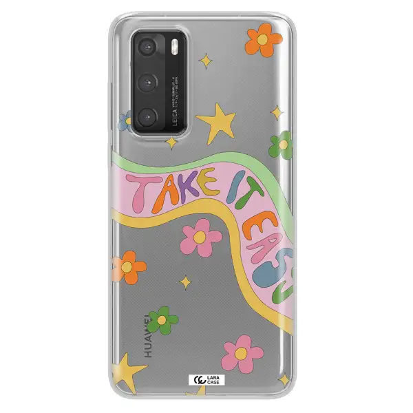 Take It Easy Huawei P40 Clear TPU Case