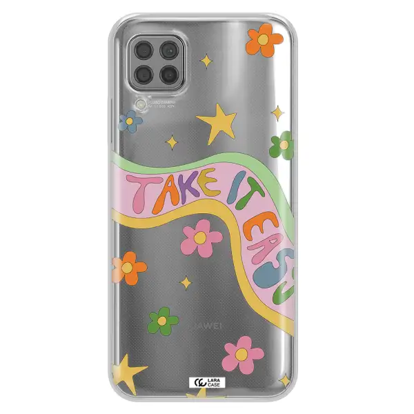 Take It Easy Huawei P40 Lite Clear TPU Case