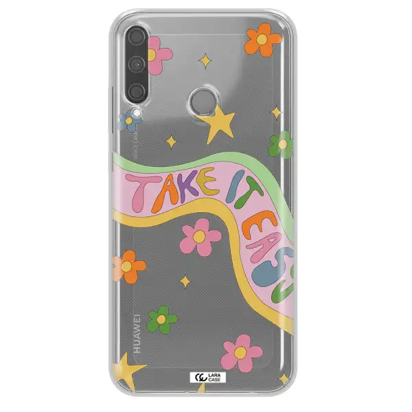 Take It Easy Huawei P40 Lite E Clear TPU Case